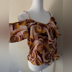 Y2K off shoulder top